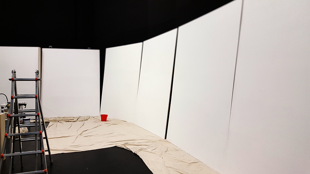 Theatre Set for Mary Poppins show at Caroline Chisholm Catholic College by Magic Lantern Studio, 2017